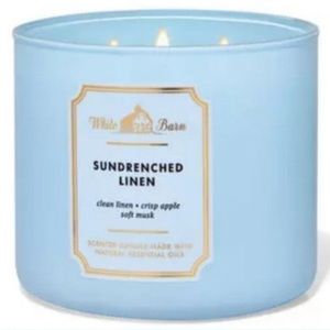 Bath & Body Works 3 wick candle in Sundrenched Linen